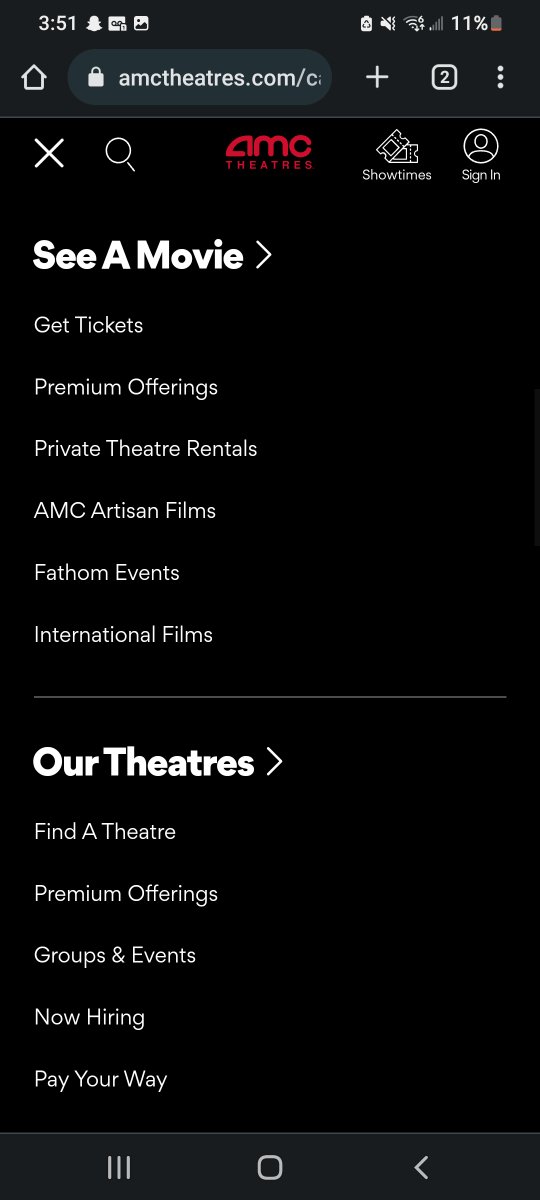 Christalball93's tweet photo. Along with the high up corporate positions it's noteworthy how many theatre positions are being filled. I would like to see #AMC change their website to make it easier to find. Careers should show up on the left hand navigation. Make it easy! #AMCIdeas #AMCJobs https://t.co/42cov6bO3p