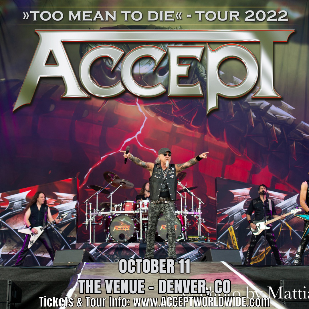 accepttheband's tweet photo. Tomorrow we'll play in Denver, CO at The Venue. Ticket links (incl. Meet & Greet) available at https://t.co/JWHVlAPpqd
Who will meet us there?
#acceptlive #northamericantour #ustour #metalband #heavymetal #livemetal #metaltour https://t.co/ackdZMcSi7