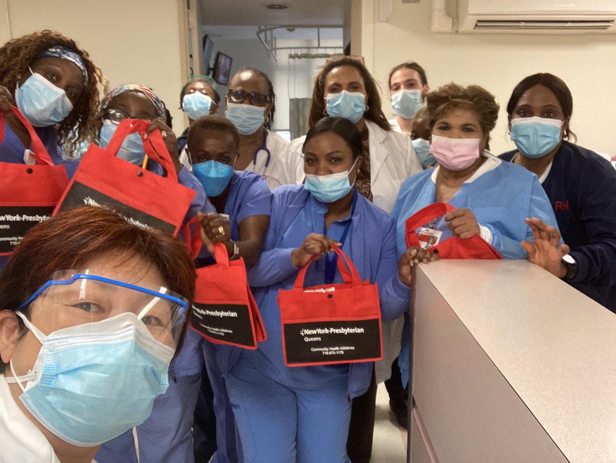 Amazing to round on 6N &amp; 5N ⁦<a href="/nyphospital/">NewYork-Presbyterian</a>⁩ Queens on 1st day of Fall, to discuss Falls Prevention, Morse scale, FallsTIPS, No Pass Zone, Supervised Toileting. Superb team spirit and smiles behind masks! Love our nurses and CNAs! ⁦<a href="/jaffer_amir/">Amir Jaffer</a>⁩ ⁦<a href="/alanmlevin/">Alan Levin</a>⁩