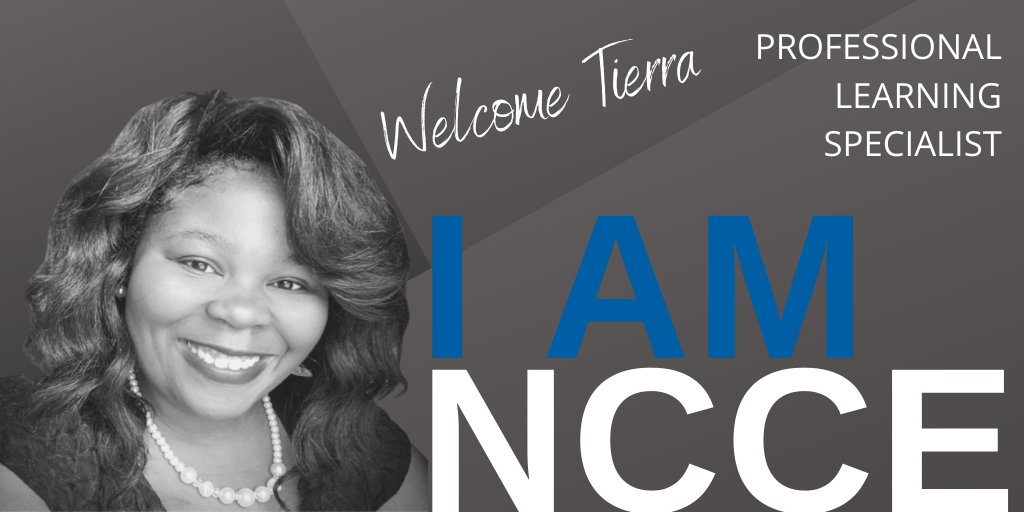 NCCE_EdTech's tweet photo. Please join the NCCE team in welcoming Tierra Reed - @reedtierra! She is joining our nationwide cadre of amazing professional learning specialists!
Welcome, Tierra! 🎉 We look forward to learning with and from you!
#welcome #newcolleague #IamNCCE https://t.co/L5QjEMOcNu