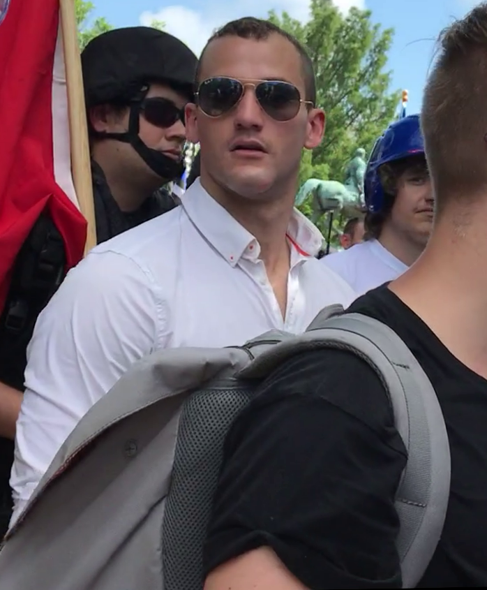 Do you recognise this face from Charlottesville UTR? #AviatorWhiteShirtUT needs an ID