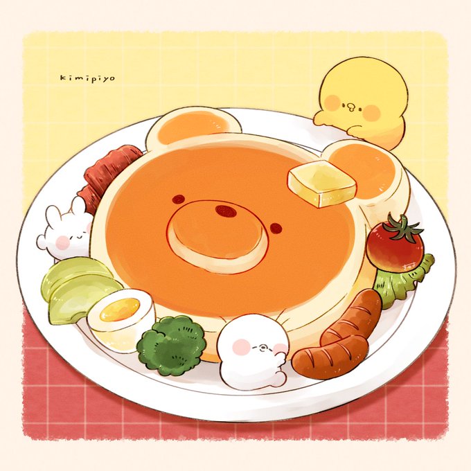 「butter fried egg」 illustration images(Latest)