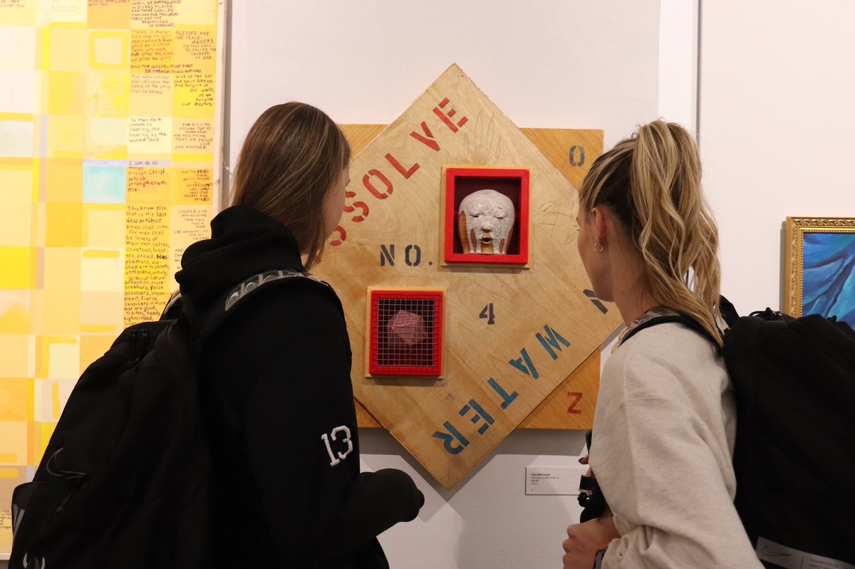 Very happy we could stop by and support the 24th Annual Robert Thurman People’s Art Show at <a href="/CSUArtGallery/">The Galleries @ Cleveland State University</a>! 

<a href="/csu_athletics/">Cleveland State Athletics</a> | #CHASEisON