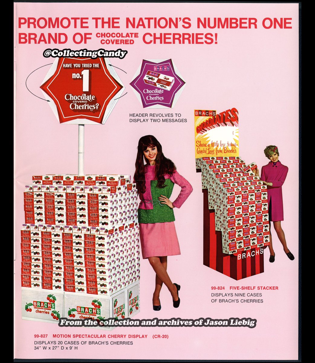 Collectingcandy's tweet image. Well, it’s the first day of Fall 2022!! 

In honor of this turn of the seasons, here’s a selection of pages from Brach’s 1972 Fall Promotion Catalog - from fifty years ago!! 😲

I’m a big fan of vintage Brach’s. ❤️❤️

@BrachsCandy #brachs #fallcandy #vintagecandy #candyhistory
