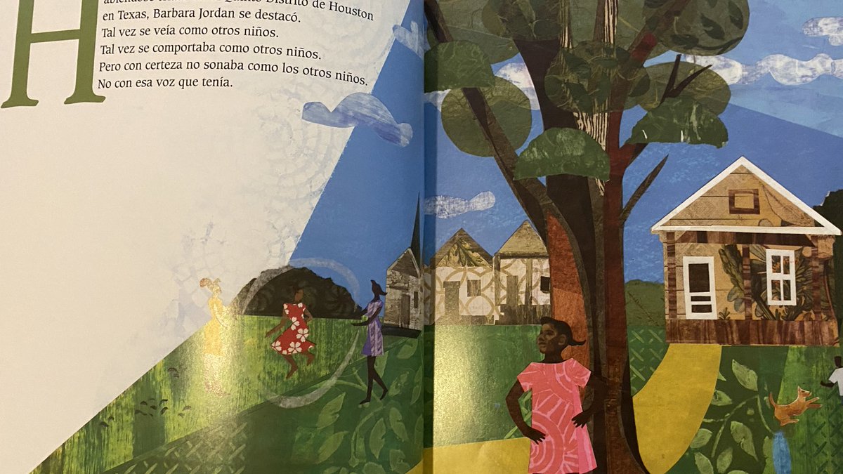 MsAinHTX's tweet photo. Literacy connections with both figures . And Im so happy our Spanish book came in for Barbara Jordan . To see our neighborhood portrayed in a Spanish historical fiction book !! #priceless https://t.co/DOyemEFiYq