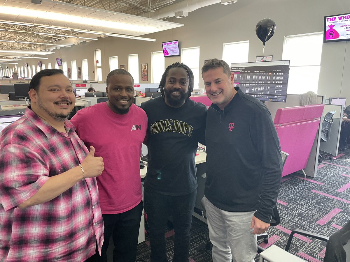 Incredible day today with @cjgreentx! Thanks for stopping through Augusta and connecting with our team! The South Region is on 🔥! #FrontlineConnect #TotalExperience #MightySouth @m_wan4life @GarzaMichaelr @RodariAndre