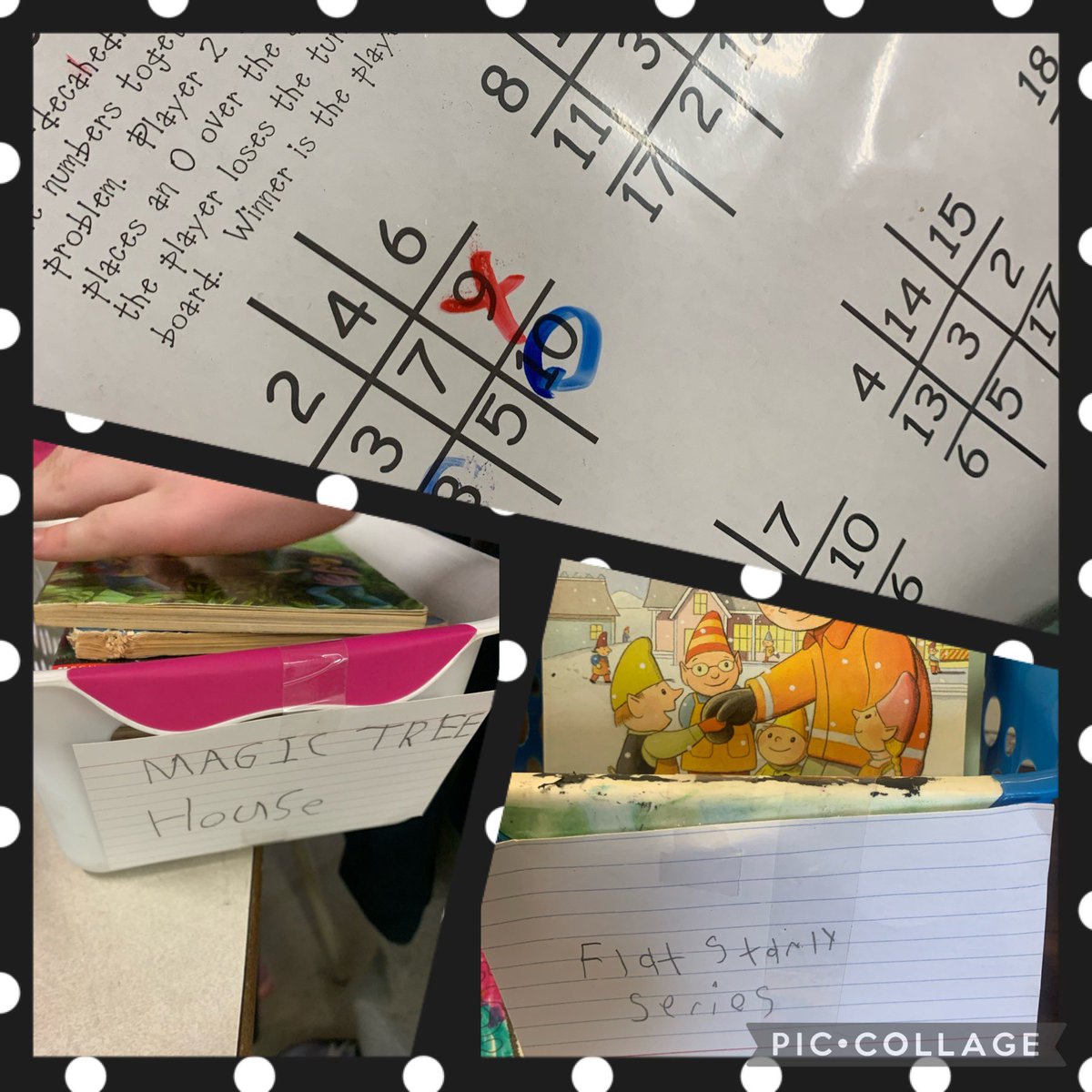 We practiced our addition math facts today and then organized our classroom library! Students loved taking ownership and responsibility of our classroom books!