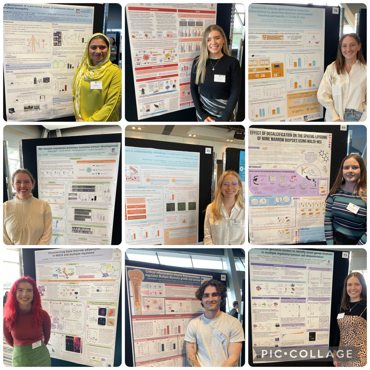 Myeloma Research Laboratory Adelaide (@myelomaadelaide) on Twitter photo Fantastic to see so many members from <a href="/MyelomaAdelaide/">Myeloma Research Laboratory Adelaide</a> & <a href="/SuppOncRG/">Supportive Oncology Research Group</a> presenting at the <a href="/UniofAdelaide/">Uni of Adelaide</a> Faculty of Health and Medical Sciences Florey Postgraduate Conference this week 🙌👏 <a href="/GradSchoolUofA/">Adelaide Graduate Research School</a> Fantastic to see so many members from <a href="/MyelomaAdelaide/">Myeloma Research Laboratory Adelaide</a> & <a href="/SuppOncRG/">Supportive Oncology Research Group</a> presenting at the <a href="/UniofAdelaide/">Uni of Adelaide</a> Faculty of Health and Medical Sciences Florey Postgraduate Conference this week 🙌👏 <a href="/GradSchoolUofA/">Adelaide Graduate Research School</a>