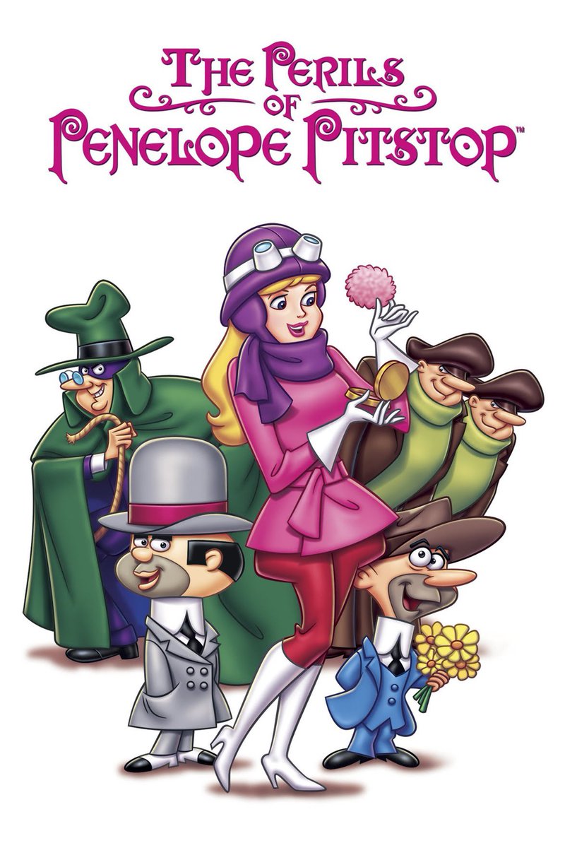 nostalgiapix25's tweet photo. The Perils of Penelope Pitstop, 1969-70 CBS #cartoon #1960s #CBS #tvshow #comedy #WackyRaces #ThePerilsofPenelopePitstop https://t.co/F2wRK1T4rf