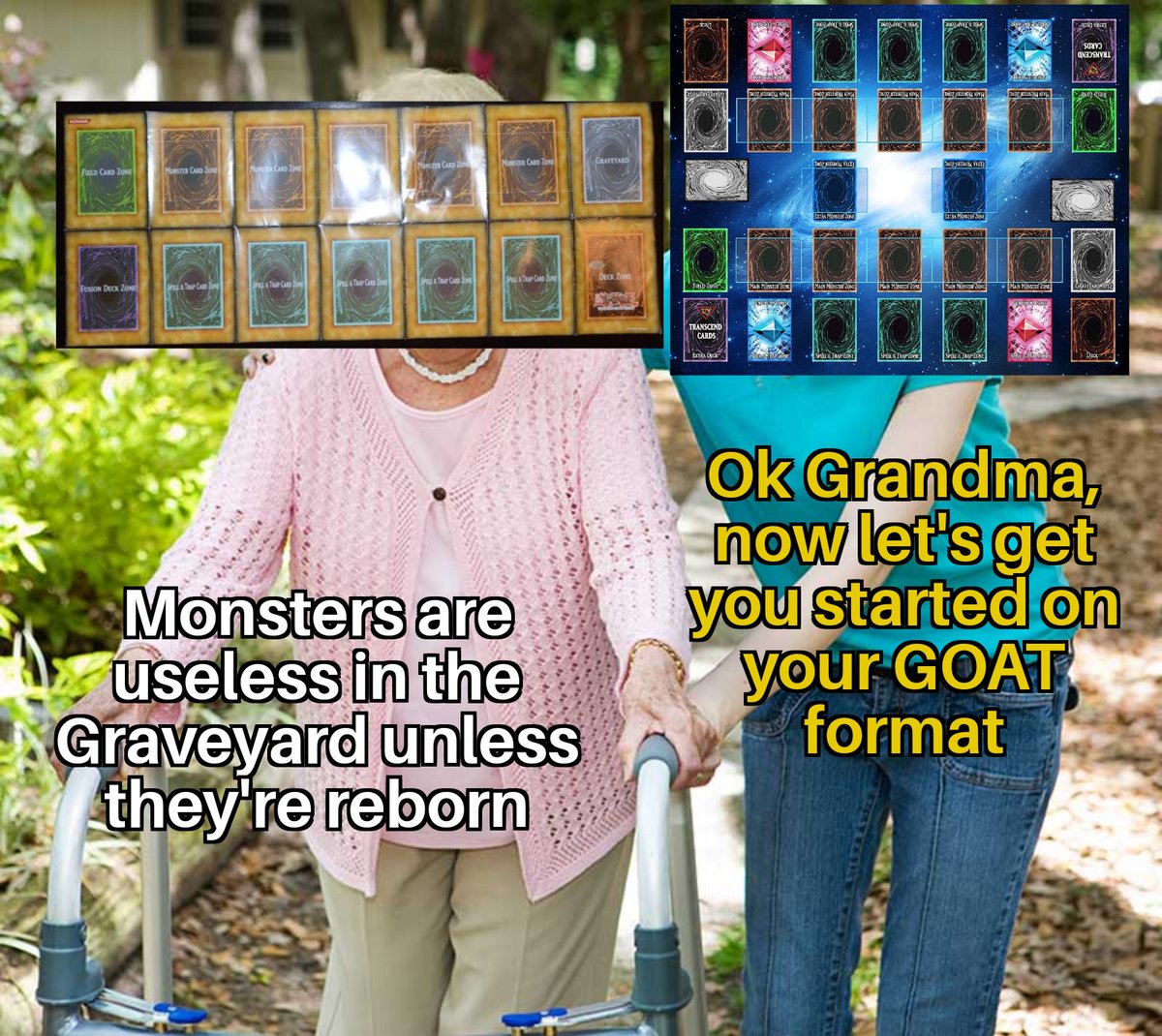 ChaosGiantMemes's tweet photo. What's Goat format again? https://t.co/g6uDeOIpkD
