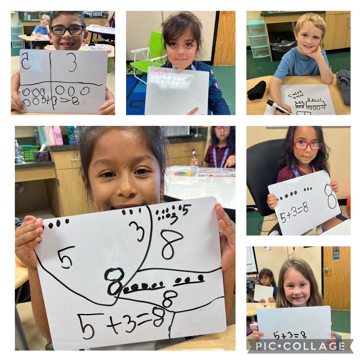 This is how they decided to Pose the Problem during their exploration time! I think Unit 4 will be promising <a href="/PLEgators/">Palmetto Elementary</a> <a href="/mianok16/">Katie Miano</a> <a href="/CCPSMathDept/">CCPSMakeMathMatter</a> 🐊🐊🐊💪💪💪