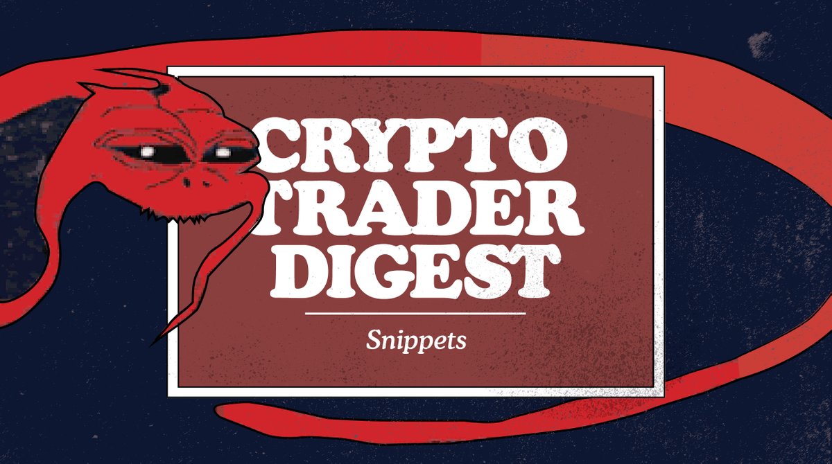 Crypto Trader Digest is back. In his latest piece, <a href="/CryptoHayes/">Arthur Hayes</a> explores recent events in the crypto space - and takes a 🔮look at where #ETH is headed in the coming months. 

Read on: blog.bitmex.com/snippets/