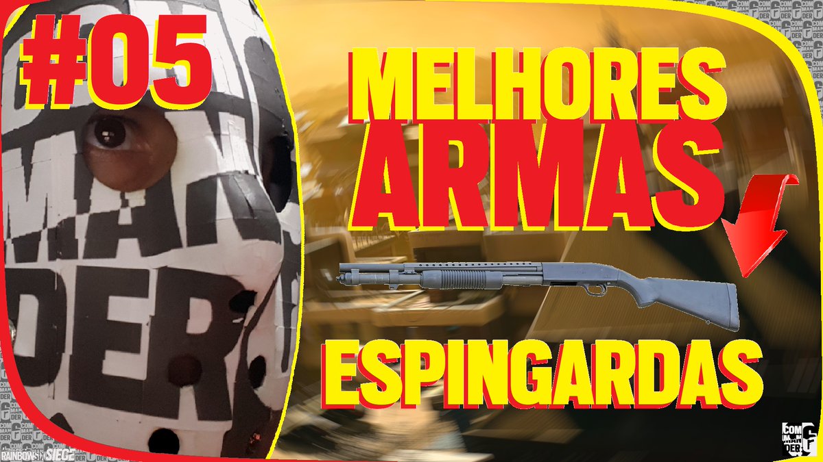 CommanderRSix's tweet photo. Salve Rapazied!
Bora assistir o novo vídeo da SÉRIE MELHORES ARMAS #05 - ESPINGARDAS?
Let's que Let's!
https://t.co/rQgMwtH13H

#r6siege #r6 #r6clips #r6highlights #rainbowsixsiege #rainbowsix #rainbowsixclips #r6extraction #r6eclips #r6ehighlights #rainbowsixextraction https://t.co/QXEqoDIdbR