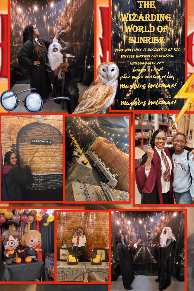 JasonStratemey2's tweet photo. The Wizarding World of Sunrise #HD258! Celebrating #successsharing Harry Potter style! @Chris_Fraga_HD @ShineldaM @michellefogel2 @HudsonSaul3 https://t.co/VklZXuCEW0