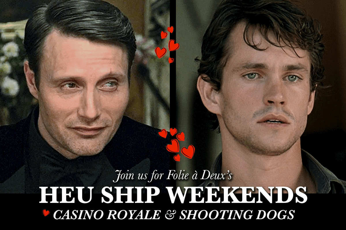 FAD_server's tweet photo. Excited to announce that the next ship for our #HEU streams will be #LeJoe!!! ππ€©
CASINO ROYALE streams Saturday 9/24 at 7 PM ET
SHOOTING DOGS streams Saturday 10/1 at 7 PM ET
Join our #Hannibal & #HEU creators' server and watch with us!! https://t.co/RqSOU1we36 https://t.co/M7CthSh3lr