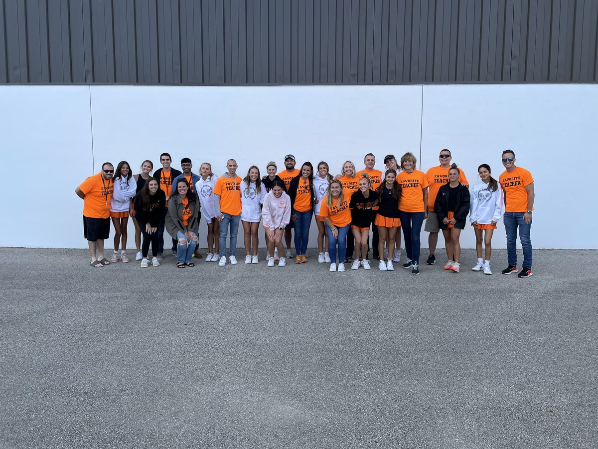 Teacher Appreciation Day 2022. Thanks to all these educators who make the lives of our lady saints better every day.