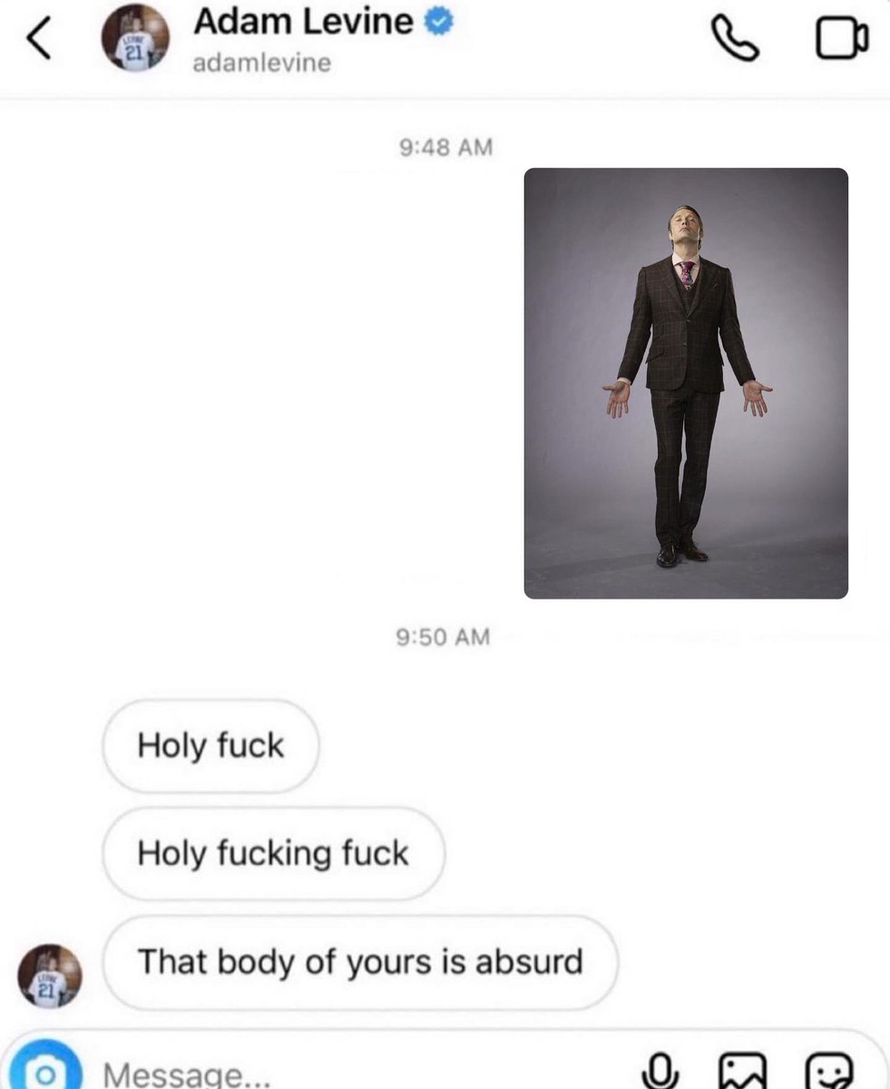 B says hannibal lecter did nothing wrong, ever tweet media