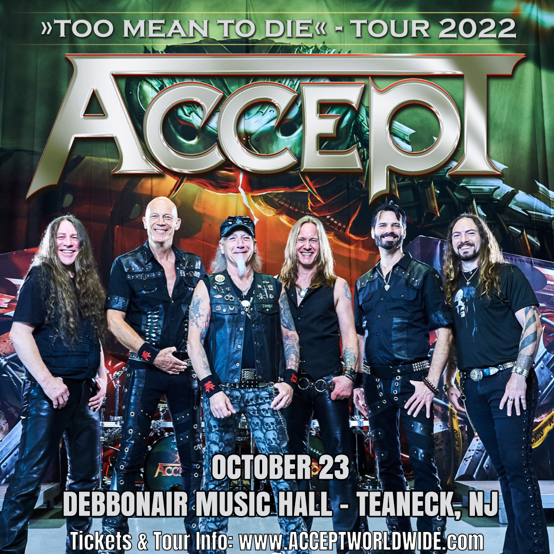 accepttheband's tweet photo. Tomorrow we'll play in Teaneck, NJ at the Debbonair Music Hall. Ticket links (incl. Meet & Greet) available at https://t.co/JWHVlB70ON
Who will meet us there?
#acceptlive #northamericantour #ustour #metalband #heavymetal #livemetal #metaltour https://t.co/2HW7gSOVgX