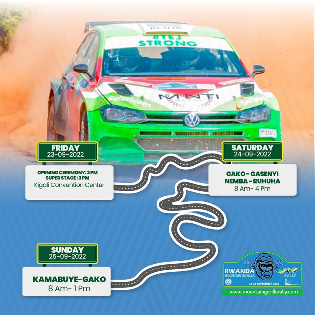MFidele's tweet photo. #RMGR2022 @fia #AfricanRallyChampionship 23-25/09/2022, #KigaliConventionCenter &amp; Gako @BugeseraDistr , Lorey Gomes🇿🇲,Karan Patel🇰🇪 &amp; Giancarlo Davite🇷🇼 fight #ForthePoints👉#Africa #ranking  @MotorsportRw @Rwanda_Sports @AuroreMimosa @gakwayac
 @FastnetISP_RW @visitrwanda_now https://t.co/iTmJkcGOCK