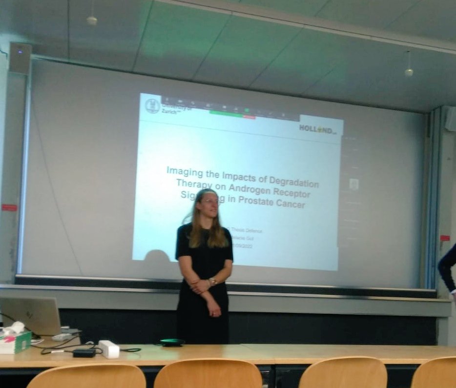 MelanieGut2's tweet photo. Yesterday I had the honor to present my PhD work to my friends and family and successfully defended my PhD. Huge thank you to all the people that supported me on this journey! @UZH_Chemistry @HollandLab_ https://t.co/An1H8RzqQq