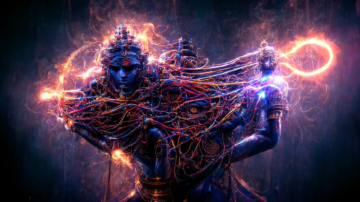 franksynowicz's tweet photo. Digital Deities 2.0 - meditations in AI
#collaboratewiththemachine #digitalart #surrealart #aiart #digitaldeities https://t.co/d24askrqeI