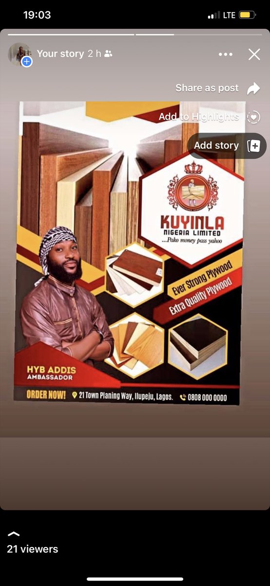 ariyike_taiwo's tweet photo. Very reliable #KUNYINLANIGLTD https://t.co/QymhR7S29B