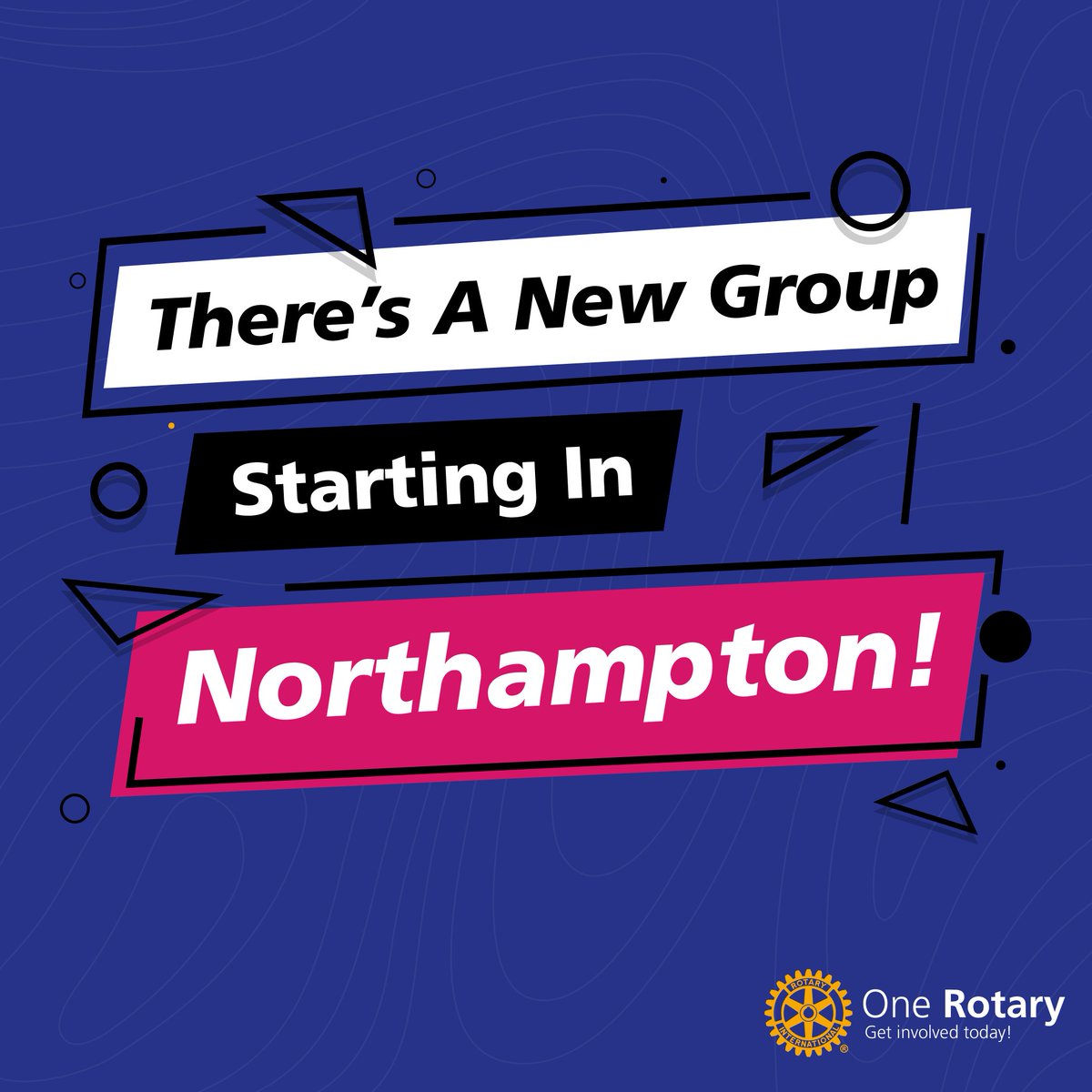 OneRotaryNhants's tweet photo. β¨ We're starting a new volunteering group in #Northampton! β¨
You can help shape when and where you meet, the causes you support, even the time you put in - #OneRotary is about being flexible and appropriate for the next generation.
Can you help? We'd love to hear from you π¬ https://t.co/ZIotccagFU