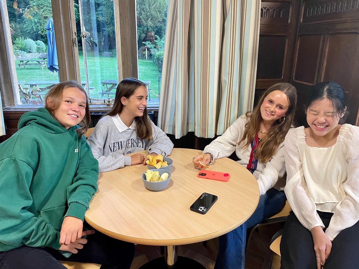 PPC_StMarys's tweet photo. Wow - what a fun-filled first three weeks we have had in St Mary’s. From paintballing and quiz nights to smoothie making and pampering evenings. There truly is something for everyone. Roll on karaoke this Saturday girls! #PPCboarding https://t.co/P2mCavRGlm