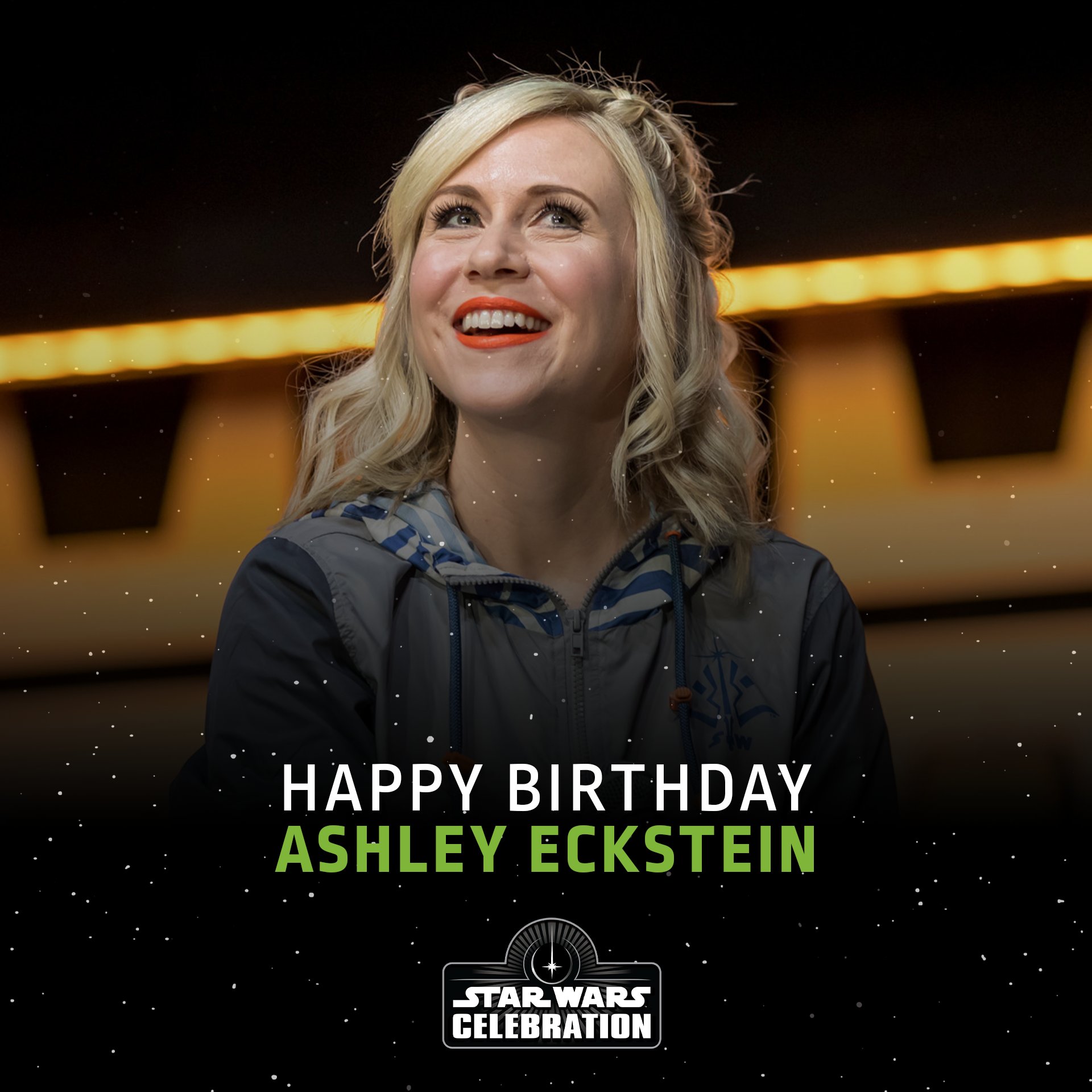 Happy birthday to the inspirational Ashley Eckstein, voice of Ashoka Tano. 