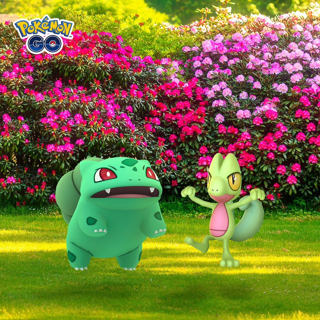 PokemonGOptBR's tweet photo. Finalmente a Primavera está de volta, Treinadores.

Compartilhem uma #GOSnapshot com um Pokémon tipo Grama para celebrar este dia! https://t.co/mD6rkuTUDq