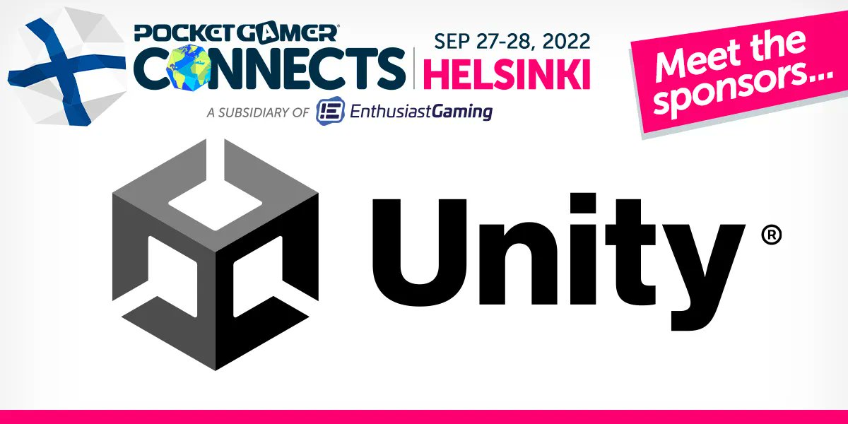 We’re excited to reveal that Unity are our gold sponsors for #PGConnects Helsinki, September 27-28.

You can meet and connect with them next week!

It’s not too late to grab a ticket! https://t.co/zaTIR4IVZV

@unity3d https://t.co/E8wpQCORXv