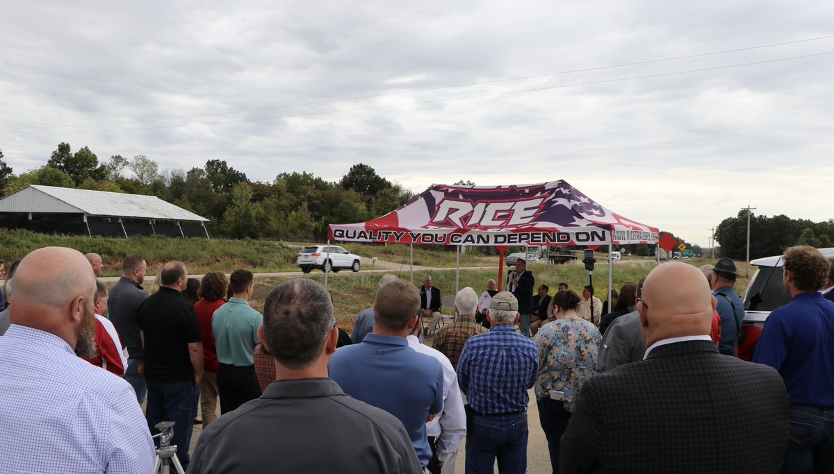 GovMikeKehoe's tweet photo. It was an exciting morning in Butler County for the groundbreaking of the future I-57/U.S. 67 South project.

Upgrading U.S. 67 to interstate standards will increase safety, improve connectivity to the MO/AR state line, and enhance regional economic development. https://t.co/0R7euV81id