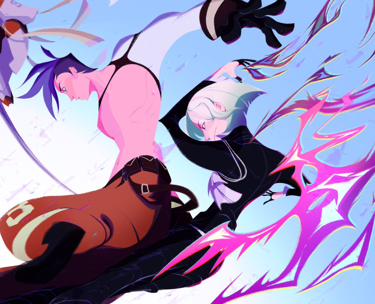 miituou's tweet photo. Let’s burn the earth to the ground! #promare https://t.co/wdKXMXlaPC
