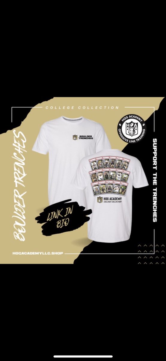 _jdubb0's tweet photo. Excited to partner with @hogacademyllc for Year 2 of their exclusive College Collection!

📲 Check it out using the link in my bio! 

#CollegeCollection 
#SupportTheTrenches https://t.co/dwwt0dJgvp
