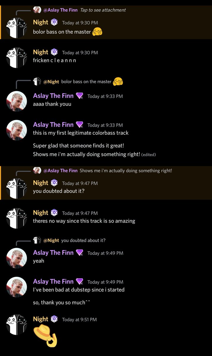 astedroid_'s tweet image. Comments like these, especially if its something you've been struggling with for quite some time, makes me happy. (Thanks, Nightfury &amp;lt;3)

#NGHTMRE #VirtualRiot #TearDrop #Remix #ColorBass