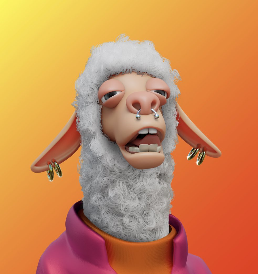 I’m giving away 1 of my <a href="/LaidBackLlamas/">Laid Back Llamas</a> in tonight’s space. 

You just have to be in the space to get your hands on it 🚀🔥

We are Llamily 🤝💕
#LaidBackLlamas 
#LlamasLoveQuirkies