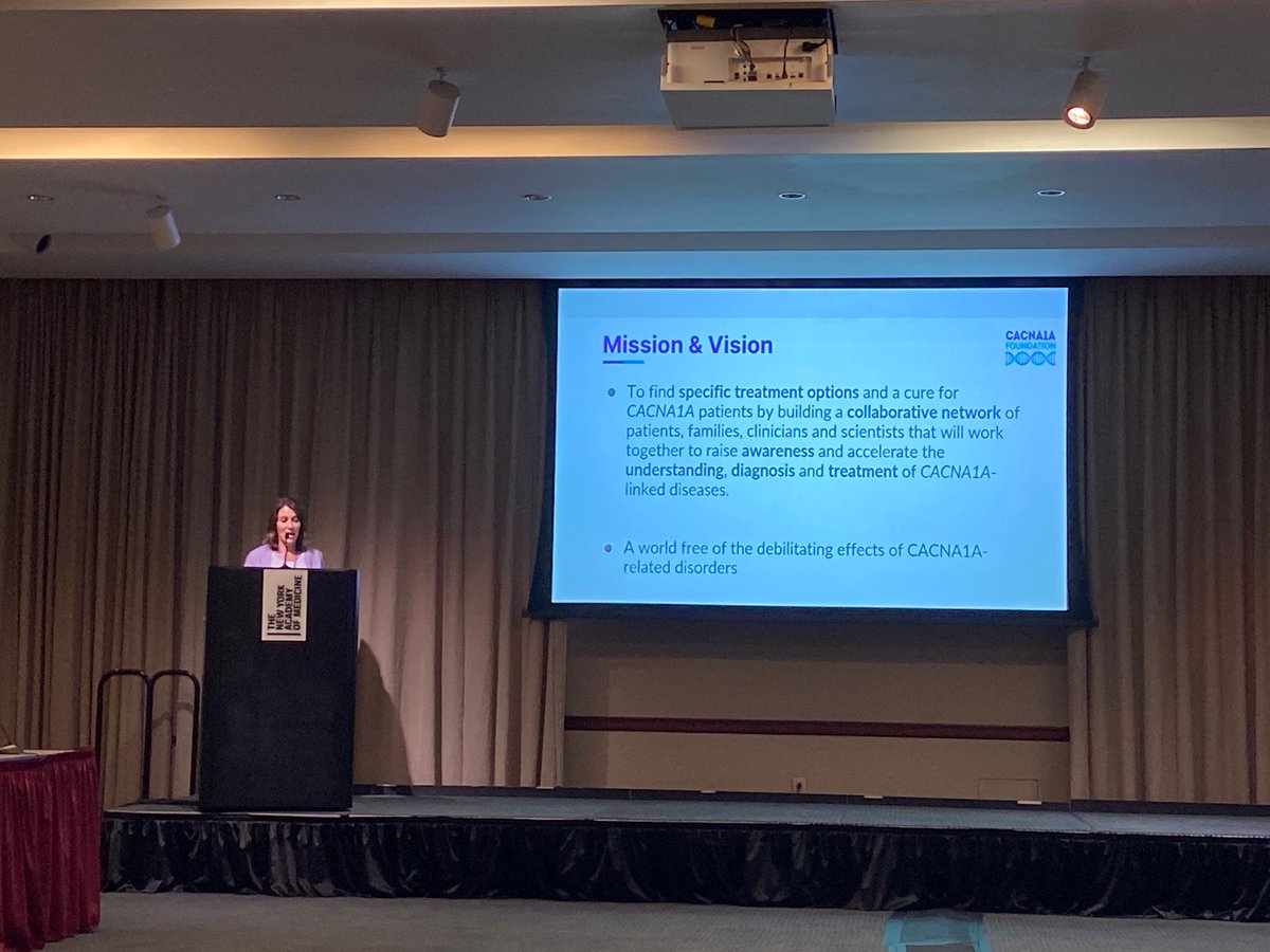 cacna1a's tweet image. Just wrapped up Session #1: understanding genotype-phenotype correlations &amp;amp; characterizing the natural evolution of #CACNA1A disorders #ResearchRoundtable #CollaboratingForACure