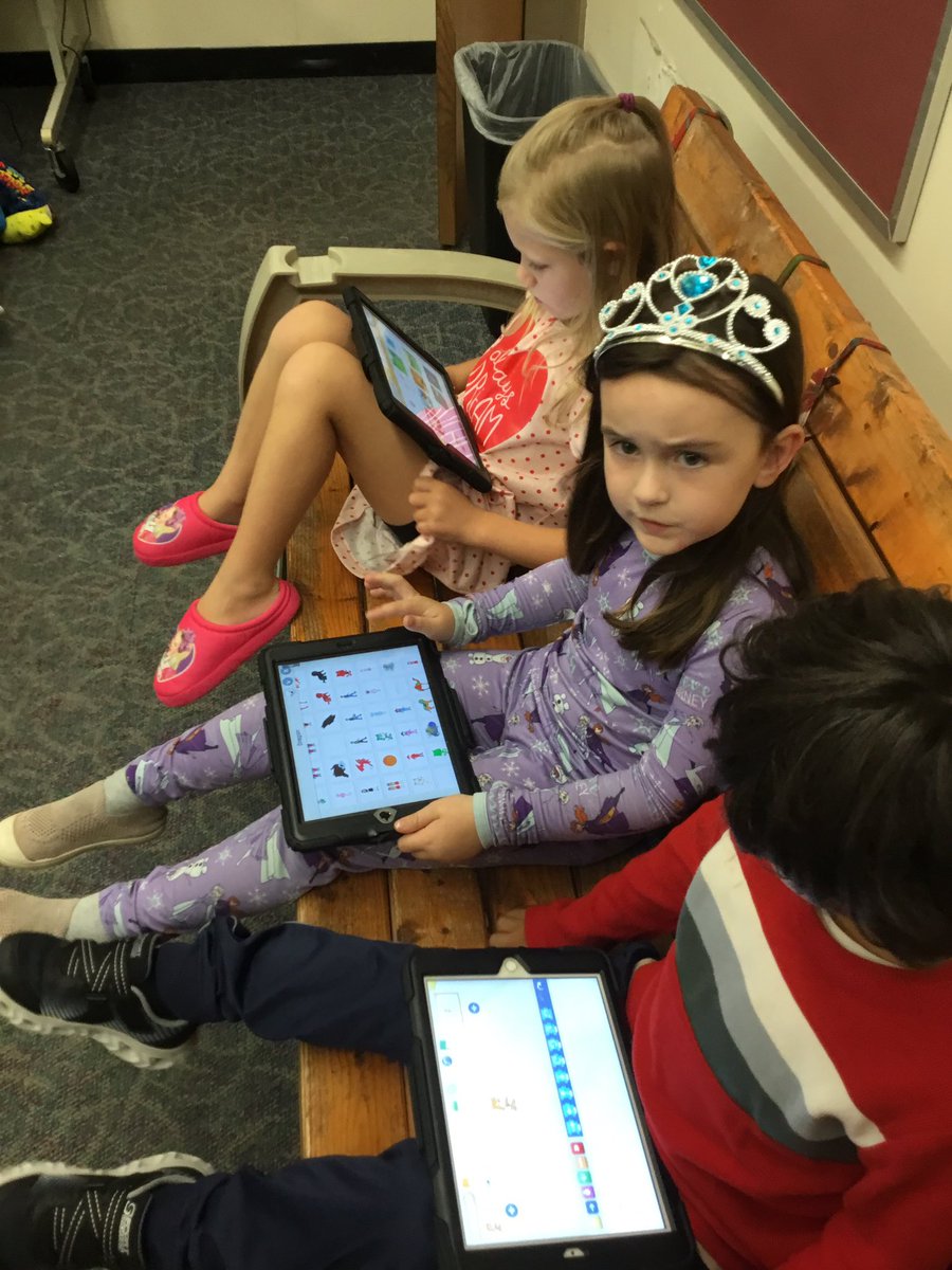 MrAlbertSES's tweet photo. Kindergartners using legos, @ImgPlayground bee bots and @ScratchJr to learn cooperation and collaboration in our Learning Hub @pps_edtech #masscue https://t.co/umN8lERn3l