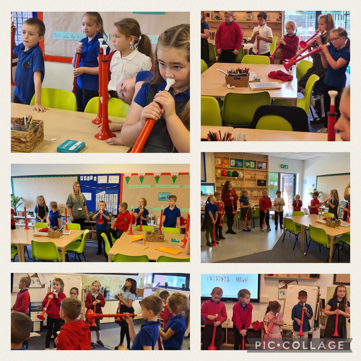 spseallan's tweet photo. Dosbarth Oren really enjoyed their first lesson with Gwent Music services.  🎶 @SofryddPrimary #creativelearners https://t.co/vNUCBriUFS