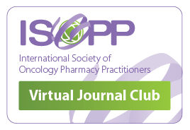 ISOPPorg's tweet photo. #ISOPP Members, the ninety-ninth issue of the #VirtualJournalClub (VJC) is available on the International Society of Oncology Pharmacy Practitioners (ISOPP) website. To access it, visit the https://t.co/k7uXHVIkBq https://t.co/wOlPX7oHaO