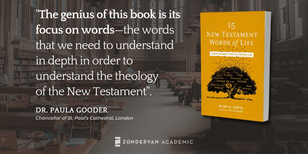 In 15 New Testament Words of Life, biblical scholar @NijayKGupta takes some of the most ordinary words and explores their extraordinary importance to a life centered around Christ. Order your copy today: fal.cn/3s7Jp