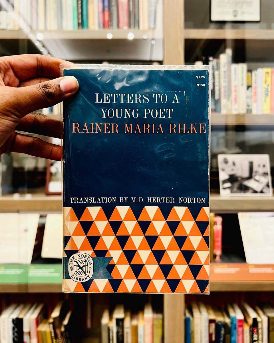 PhilipRoth_NPL's tweet photo. We’re still on a high from our first poetry workshop 🙂 so enjoy this book by Rainer Rilke. Follow @poetryforthepublic (IG) for more.
I wonder why Roth marked these pages. 🤔
.
.
.
#writing #poetry #poetrycommunity #writingcommunity #philiproth #philiprothpersonallibrary https://t.co/8O3QfA13kA