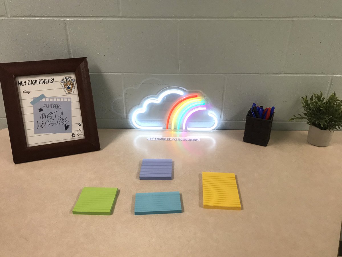 MrChurchillNL's tweet photo. Hey @CMS_Tigers - if you’re joining us this evening for ‘Meet the Teacher’ night you can leave a message for our students for the ‘Tiger Shout Outs’ board! @NLESDCA #connectionbuilding #nlschools #sel https://t.co/I0D8DGr1sY