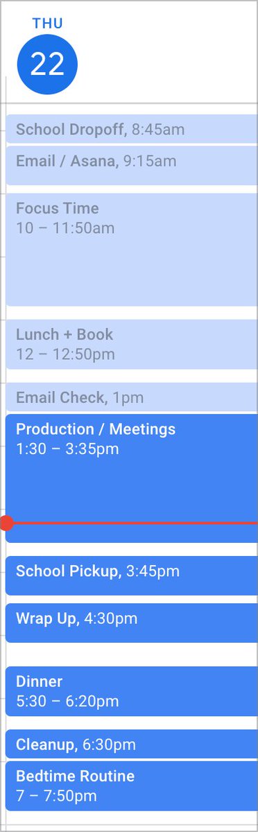 j9drost's tweet photo. Inspired by @jessicahische to schedule my weekdays. (https://t.co/0kfaQiJrDx) We'll see how it goes. Not aiming for perfection, just attempting to better control the chaos. https://t.co/46FIrE6I01