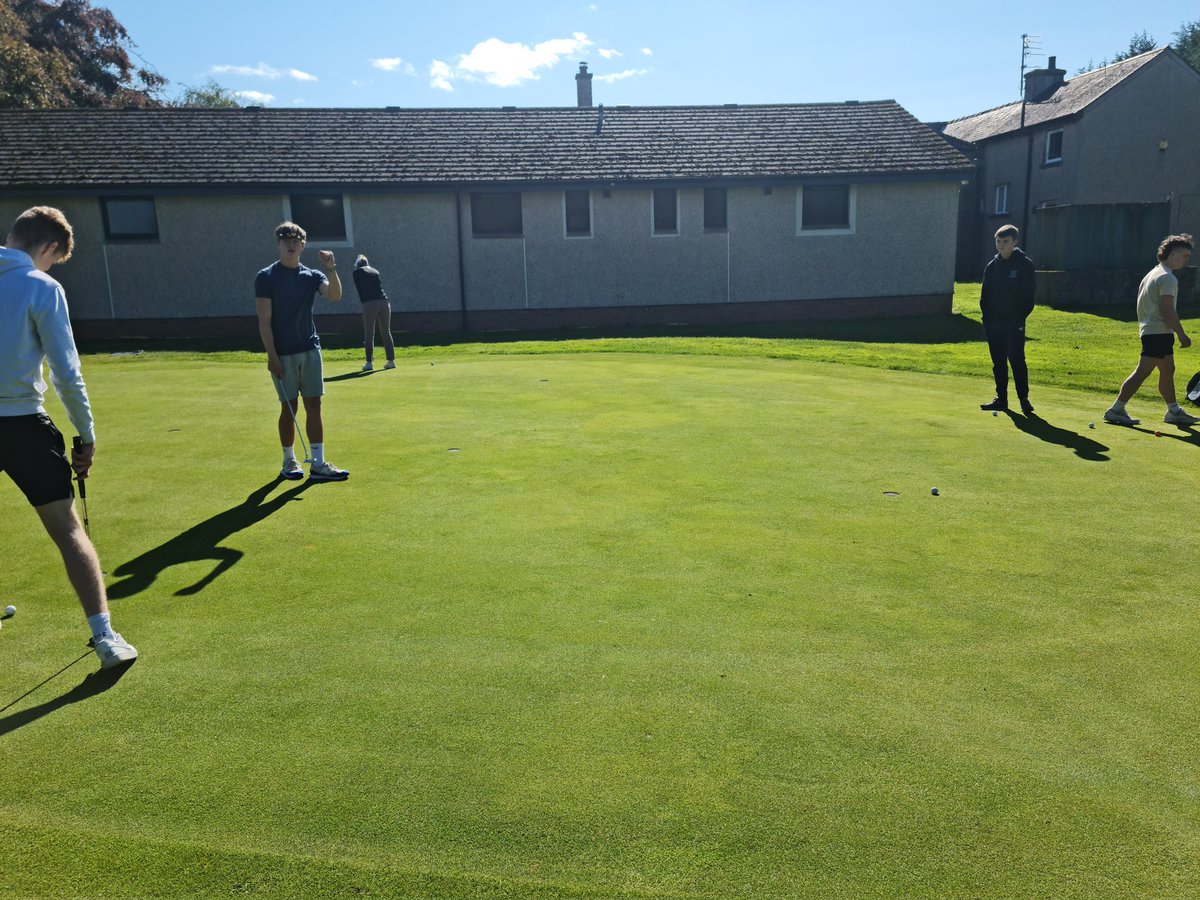 A reminder that we have after school golf on Fridays <a href="/ForfarGolfClub/">Forfar Golf Club</a> 2pm-4pm. You can either meet at the putting green for 2pm or speak to Mr Marshall at break time to organise transport to the golf club. #FORopportunitiesforall