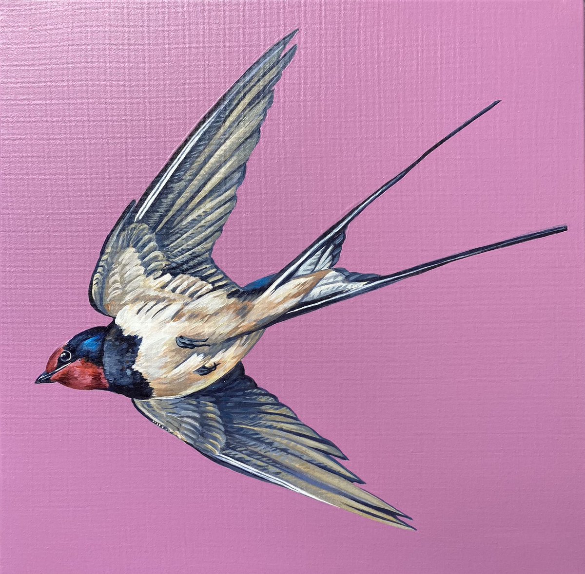 Fresh of my easel &amp; will be coming with me to Art Source, in the RDS, 11th-13th November!