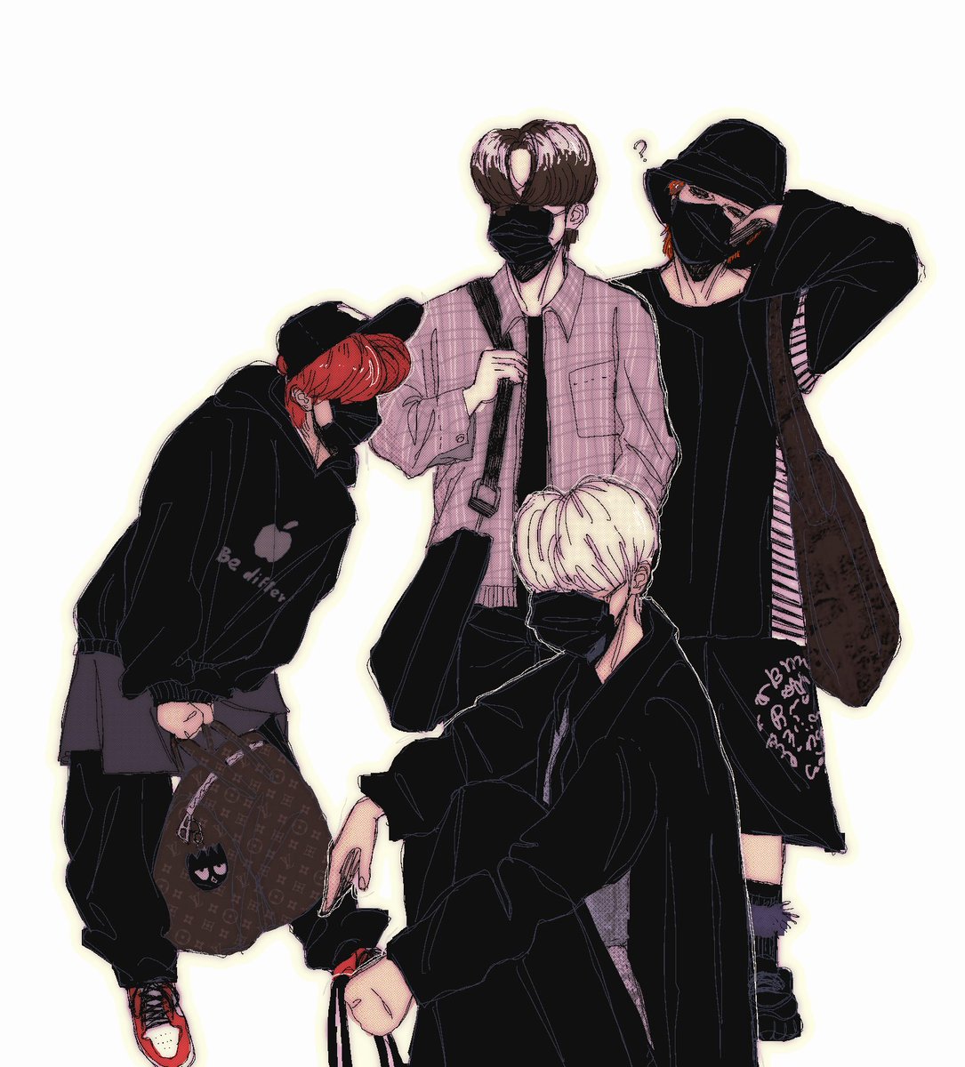 「i had to draw them really quick 」|gioのイラスト