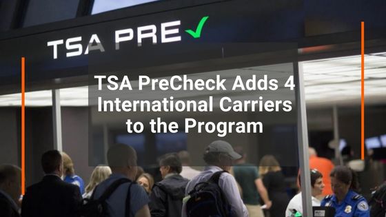 TripPro's tweet photo. TSA PreCheck adds 4 international carriers to the program. Passengers flying with Air Europa, ITA Airways, Flair Airlines, or Volaris El Salvador will no longer have to wait in long lines during security clearance  airports. 

https://t.co/6gF3c6IQMp 

#trippro #travel #tsa https://t.co/aiW4v8hcsF