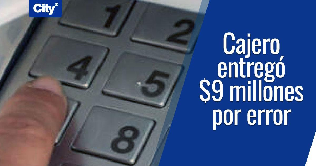 Citytv's tweet photo. Barranquilla: cajero automático entregó por error $9 millones a hijo de taxista.

¿Qué haría usted?💸 
🔴 El joven fue a la gerencia y regresó el dinero explicando lo que ocurrió. Véalo acá ► https://t.co/enhUQJq0gE https://t.co/foFoeEkkzX