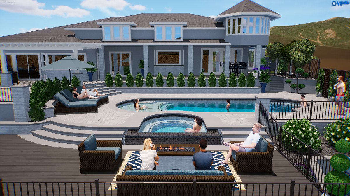 BellaTerraYards's tweet image. Every day is beautiful and fabulous when you live in a paradise. 

#landscapedesign #freeformpool #moderndesign #structurestudios #frontyard #pooldesign #outdoorliving #infinitypool #outdoorfireplace #modernlandscape #designideas #californiadreaming #backyard